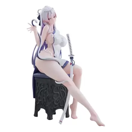 Original Character PVC Statue 1/7 The Color of the Blue - White Snake Normal Edition 20 cm product photo