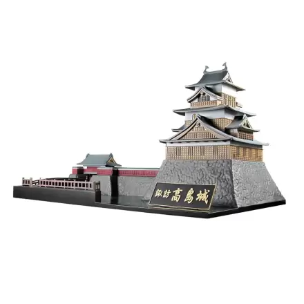 Original Character 1/80 Plastic Model Kit 1/200 Suwa Takashima Castle (re-run) 15 cm product photo