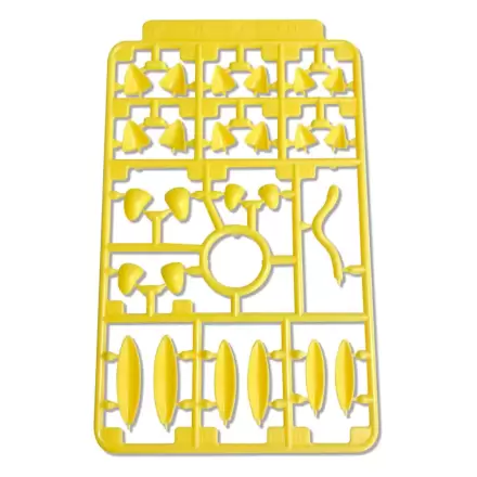 Original Character 1/80 Plastic Model Kit Animal Accessary3 (Yellow) 3 cm product photo