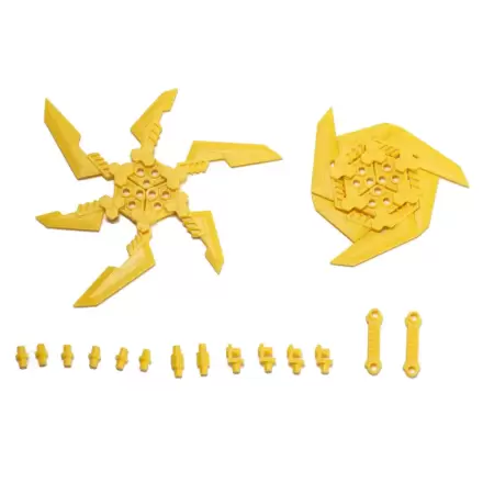 Original Character 1/80 Plastic Model Kit Pop Series08: Gimic knife3 Yellow 4 cm product photo