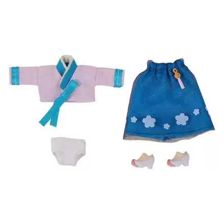 Original Character Accessories for Nendoroid Doll Figures Outfit Set: World Tour Korea - Girl (Blue) product photo
