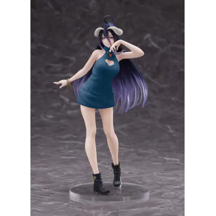 Original Character Coreful PVC Statue Overlord IV AMP Albedo Knit Dress Ver. Renewal Edition product photo