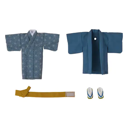 Original Character for Nendoroid Doll Figures Outfit Set: Kimono - Boy (Navy) termékfotója