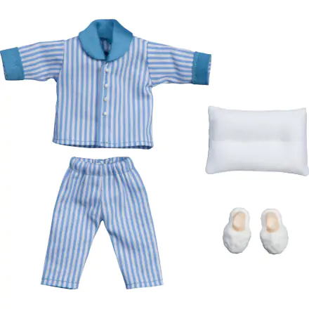 Original Character for Nendoroid Doll Figures Outfit Set: Pajamas (Blue) termékfotója