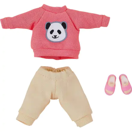 Original Character for Nendoroid Doll Figures Outfit Set: Sweatshirt and Sweatpants (Pink) product photo