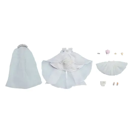 Original Character for Nendoroid Doll Figures Outfit Set: Wedding Dress termékfotója