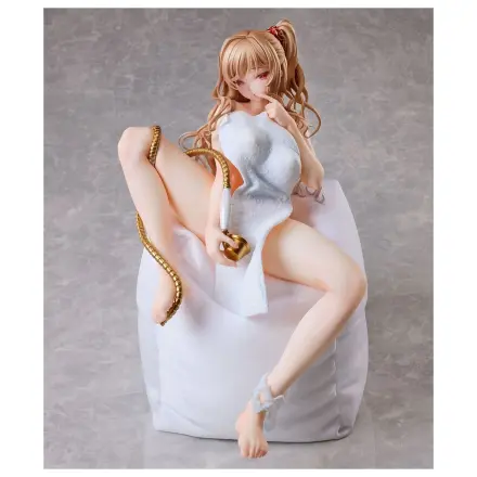 Original Character PVC Figure Girl in the Bath [Cushion Ver.] Illustration by Ponzu 26 cm product photo