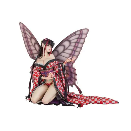 Original Character Hoteri PVC Statue Red Butterfly Illustration by Jin Happobi 16 cm product photo