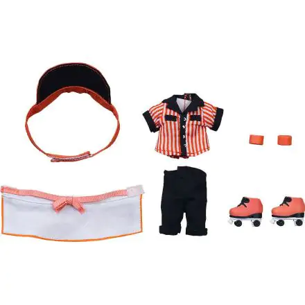 Original Character Parts for Nendoroid Doll Figures Outfit Set: Diner - Boy (Orange) termékfotója