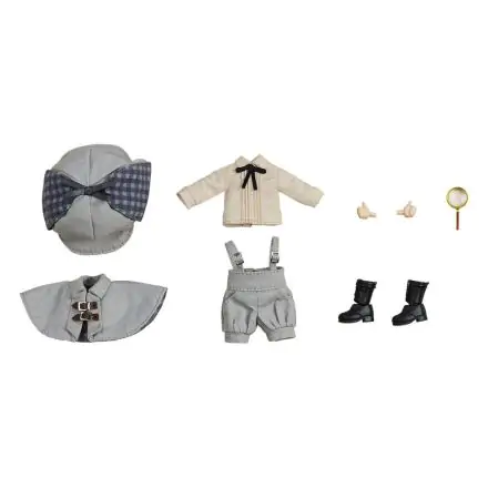 Original Character Parts for Nendoroid Doll Figures Outfit Set Detective - Boy (Gray) termékfotója