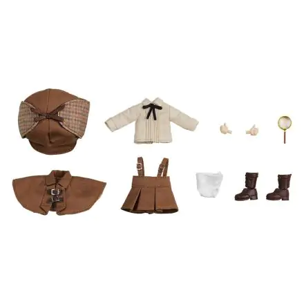 Original Character Parts for Nendoroid Doll Figures Outfit Set Detective - Girl (Brown) termékfotója