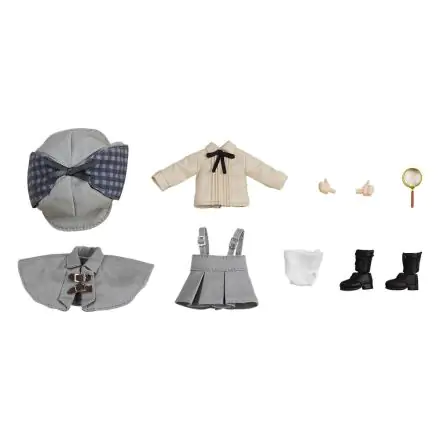 Original Character Parts for Nendoroid Doll Figures Outfit Set Detective - Girl (Gray) termékfotója