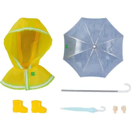 Original Character Parts for Nendoroid Doll Figures Outfit Set Rain Poncho - Yellow product photo
