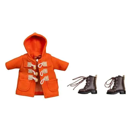Original Character Parts for Nendoroid Doll Figures Warm Clothing Set: Boots & Duffle Coat (Orange) product photo