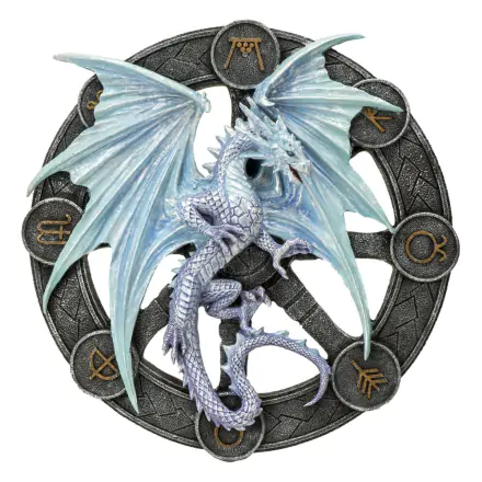 Anne Stokes Plaque Yule Dragon 32 cm product photo