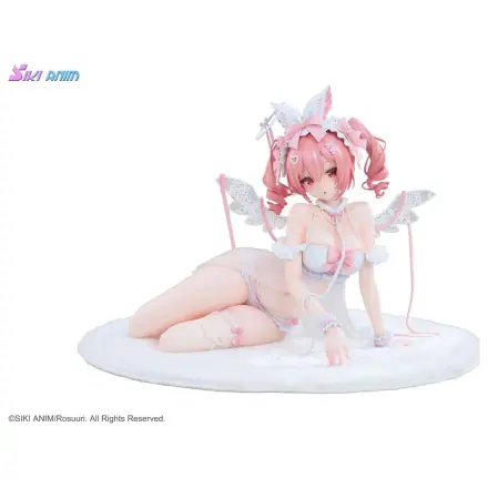 Original Character PVC Figure 1/4 White Rabbit Rosu Angel Ver. Illustrated by Rosuuri 23 cm product photo