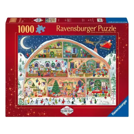 Original Ravensburger Quality Jigsaw Puzzle Santa's Workshop (1000 pieces) product photo