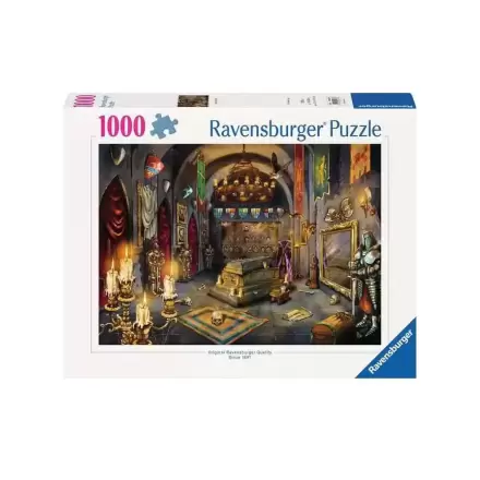 Original Ravensburger Quality Jigsaw Puzzle The Castle of the Vampire (1000 pieces) product photo