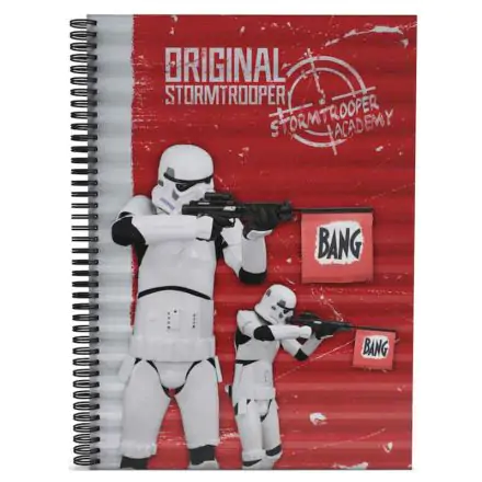 Original Stormtrooper Bang A5 notebook termékfotója