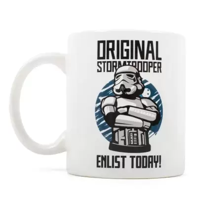 Original Stormtrooper Mug Enlist Today White termékfotója
