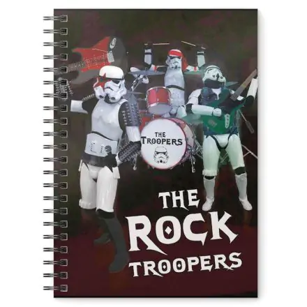 Original Stormtrooper Notebook Rock Troopers product photo