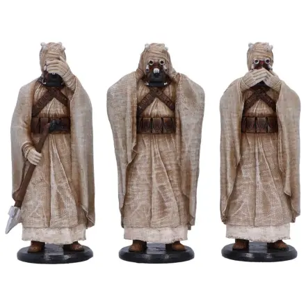 Original Stormtrooper Statue Three Wise Tusken Raiders 14 cm   product photo