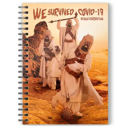 Original Stormtrooper We Survived Covid-19 A5 notebook product photo