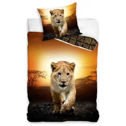 Lion Sunrise Duvet Cover product photo