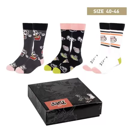 Socks 3-Pack Otaku 40-46 termékfotója