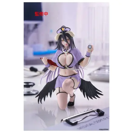Overlord PVC Figure Desktop Cute Albedo (Nurse Ver.) Renewal 13 cm product photo