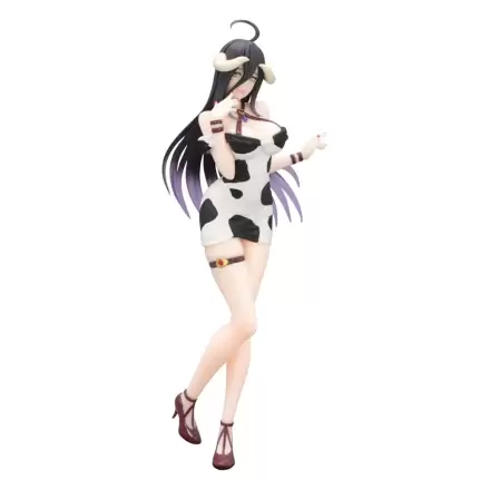 Overlord Trio-Try-iT PVC Statue Albedo Mini Dress Cow Pattern Ver. 21 cm product photo