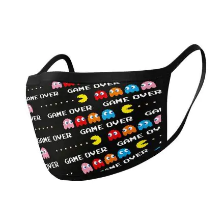 Pac-Man Face Masks 2-Pack Game Over Repeat product photo