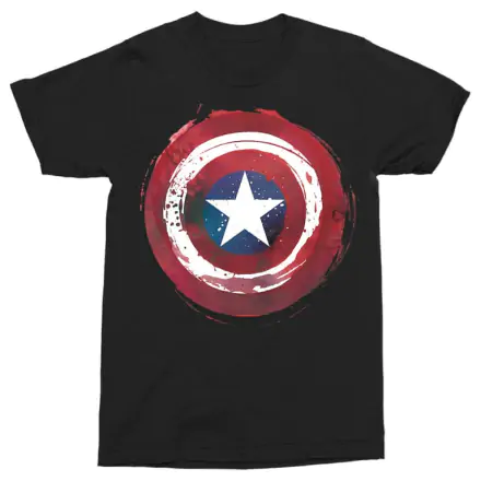 Painted shield men's T-shirt product photo