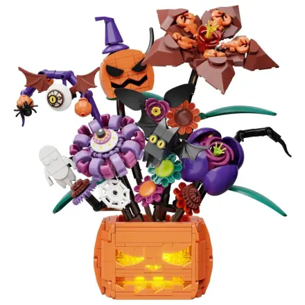 PANTASY Midnight Pumpkin Bouquet Building Block 570 pcs product photo