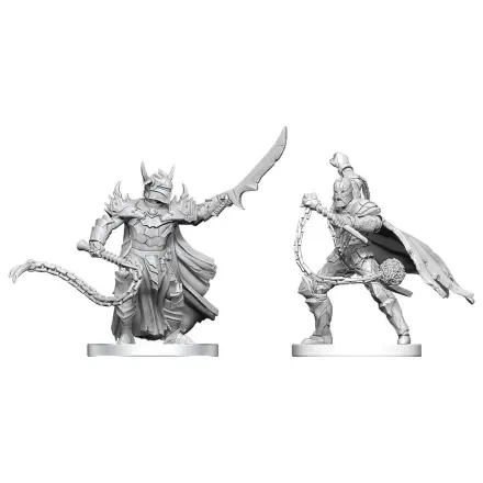 Pathfinder Battles Deep Cuts Unpainted Miniature Scourge & Chain Hellknights 14 cm product photo