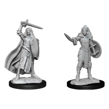 Pathfinder Battles Deep Cuts Unpainted Miniatures Human Champion Female Case (6) product photo
