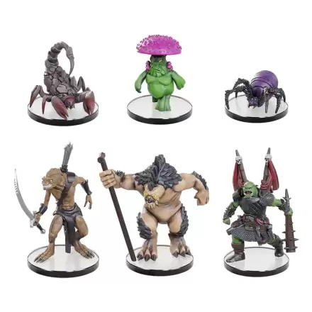 Pathfinder Battles pre-painted Miniatures 6-Pack Cave Lurkers Boxed Set product photo