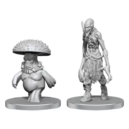 Pathfinder Deep Cuts Unpainted Miniatures Myceloid & Grimstalker product photo