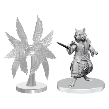 Pathfinder Deep Cuts Unpainted Miniatures Procyal (Raccoon Agathion) & Zoaem (Ring Archon) product photo