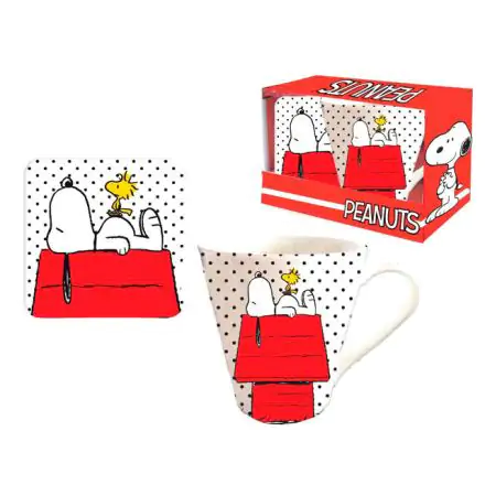 Peanuts mug + coaster set product photo