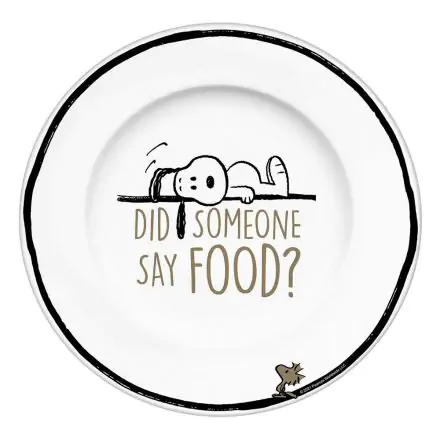 Peanuts Plate Did Someone Say Food product photo