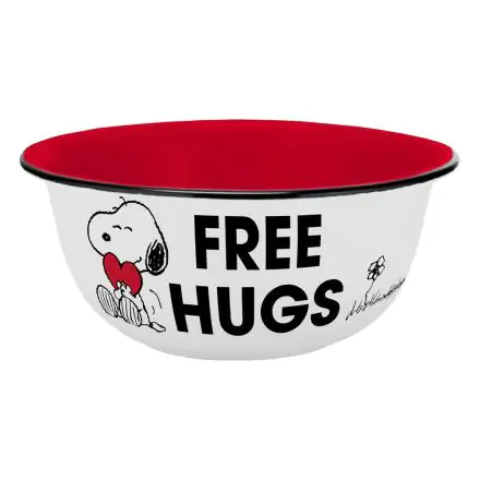 Peanuts Enamel Look Bowl Free Hugs product photo