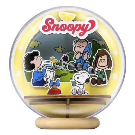 Peanuts Puremind Model Kit Wooden Theater Globe Picnic Party product photo