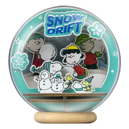 Peanuts Puremind Model Kit Wooden Theater Globe Snow Drift product photo