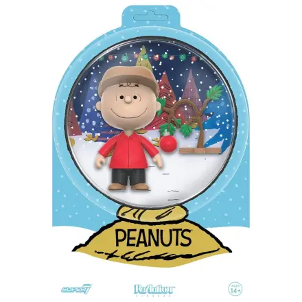 Peanuts ReAction Action Figure Charlie Brown and Sad Tree (Snow Globe Card Back) product photo