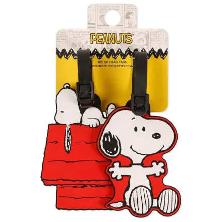 Peanuts Snoopy set of 2 luggage labels product photo