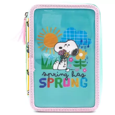 Peanuts Snoopy triple pencil case product photo