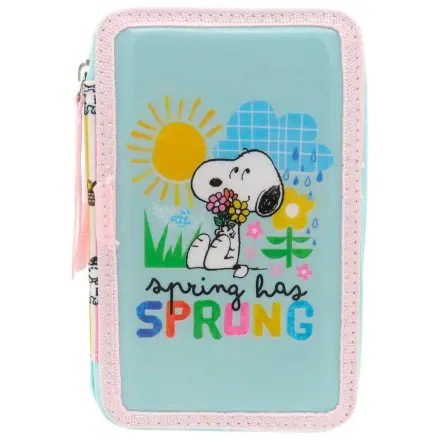 Peanuts Snoopy triple pencil case product photo