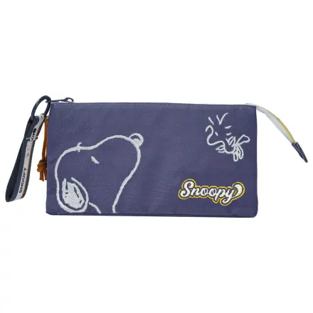 Peanuts Snoopy triple pencil case product photo