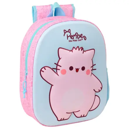 Pembe The Pink Cat 3D backpack 33cm product photo